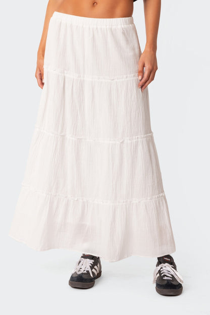 Ilona Tiered Maxi Skirt