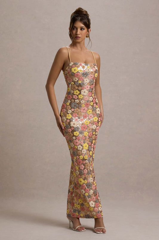 Vitora | Maxikleid mit Blumenprint